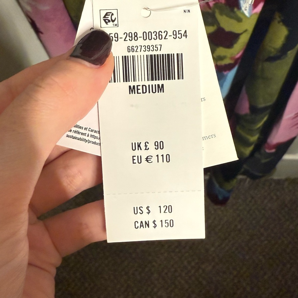 A&F Maxi Dress with Floral Print - Picture 3 of 3